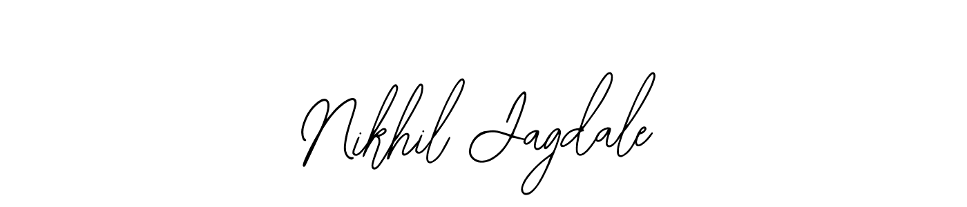 How to Draw Nikhil Jagdale signature style? Bearetta-2O07w is a latest design signature styles for name Nikhil Jagdale. Nikhil Jagdale signature style 12 images and pictures png