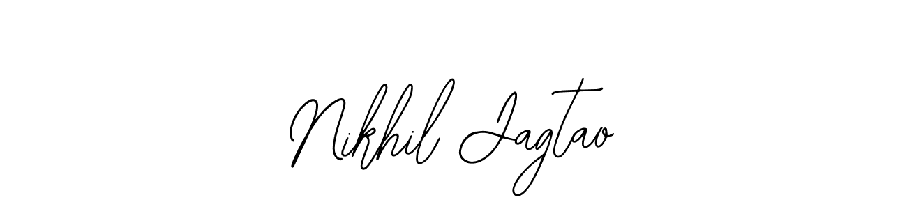 Nikhil Jagtao stylish signature style. Best Handwritten Sign (Bearetta-2O07w) for my name. Handwritten Signature Collection Ideas for my name Nikhil Jagtao. Nikhil Jagtao signature style 12 images and pictures png