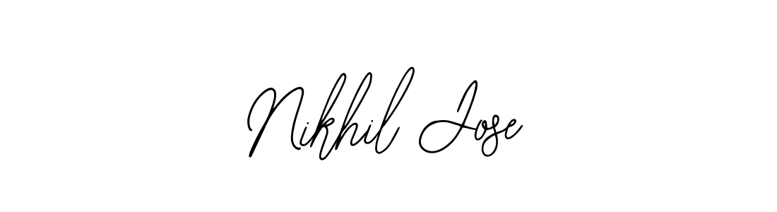 The best way (Bearetta-2O07w) to make a short signature is to pick only two or three words in your name. The name Nikhil Jose include a total of six letters. For converting this name. Nikhil Jose signature style 12 images and pictures png
