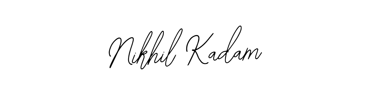 Nikhil Kadam stylish signature style. Best Handwritten Sign (Bearetta-2O07w) for my name. Handwritten Signature Collection Ideas for my name Nikhil Kadam. Nikhil Kadam signature style 12 images and pictures png