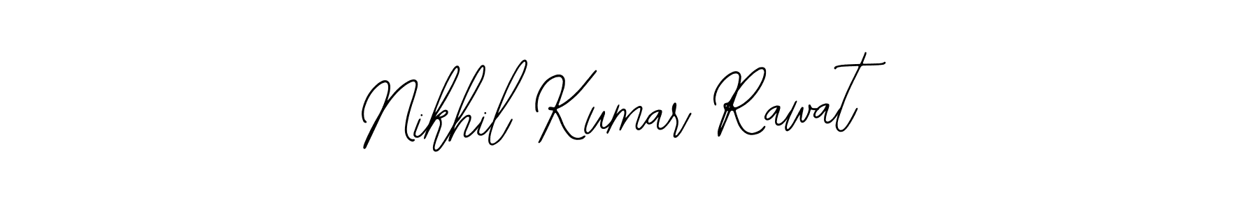 How to make Nikhil Kumar Rawat signature? Bearetta-2O07w is a professional autograph style. Create handwritten signature for Nikhil Kumar Rawat name. Nikhil Kumar Rawat signature style 12 images and pictures png