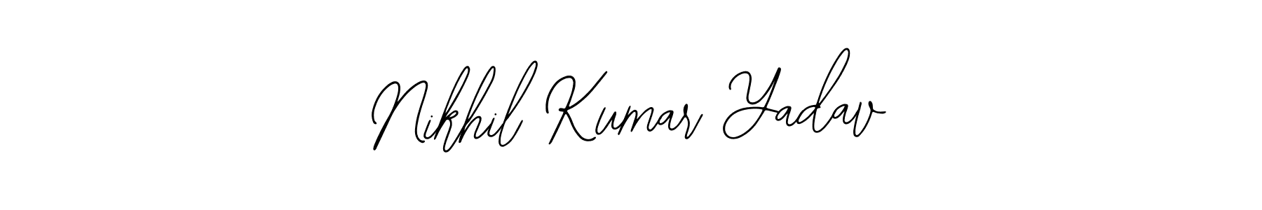 See photos of Nikhil Kumar Yadav official signature by Spectra . Check more albums & portfolios. Read reviews & check more about Bearetta-2O07w font. Nikhil Kumar Yadav signature style 12 images and pictures png