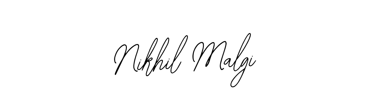 Design your own signature with our free online signature maker. With this signature software, you can create a handwritten (Bearetta-2O07w) signature for name Nikhil Malgi. Nikhil Malgi signature style 12 images and pictures png