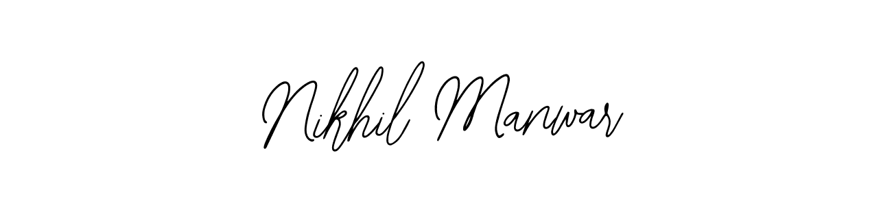 Also we have Nikhil Manwar name is the best signature style. Create professional handwritten signature collection using Bearetta-2O07w autograph style. Nikhil Manwar signature style 12 images and pictures png