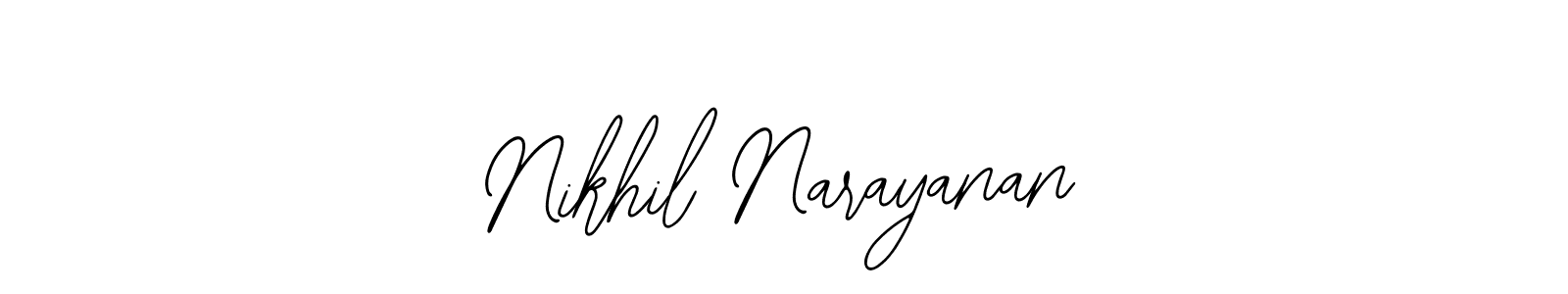 Best and Professional Signature Style for Nikhil Narayanan. Bearetta-2O07w Best Signature Style Collection. Nikhil Narayanan signature style 12 images and pictures png
