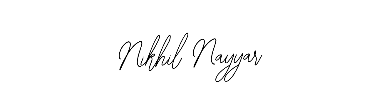 Make a beautiful signature design for name Nikhil Nayyar. Use this online signature maker to create a handwritten signature for free. Nikhil Nayyar signature style 12 images and pictures png