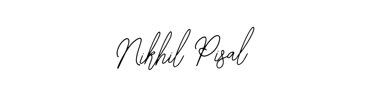 Similarly Bearetta-2O07w is the best handwritten signature design. Signature creator online .You can use it as an online autograph creator for name Nikhil Pisal. Nikhil Pisal signature style 12 images and pictures png