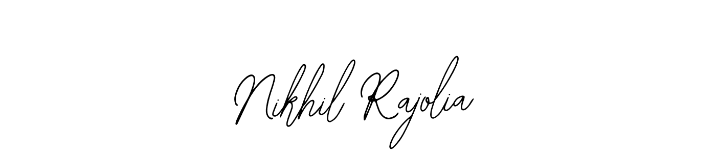 It looks lik you need a new signature style for name Nikhil Rajolia. Design unique handwritten (Bearetta-2O07w) signature with our free signature maker in just a few clicks. Nikhil Rajolia signature style 12 images and pictures png