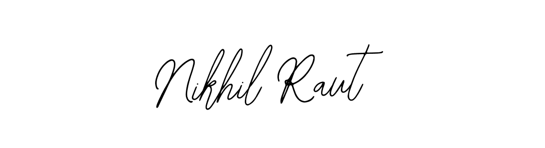 Make a beautiful signature design for name Nikhil Raut. Use this online signature maker to create a handwritten signature for free. Nikhil Raut signature style 12 images and pictures png