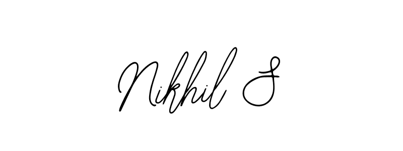Best and Professional Signature Style for Nikhil S. Bearetta-2O07w Best Signature Style Collection. Nikhil S signature style 12 images and pictures png