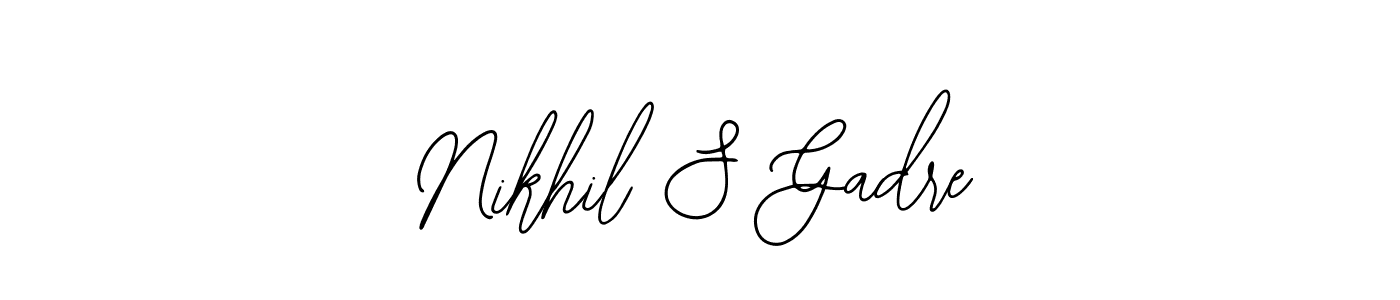 Also we have Nikhil S Gadre name is the best signature style. Create professional handwritten signature collection using Bearetta-2O07w autograph style. Nikhil S Gadre signature style 12 images and pictures png