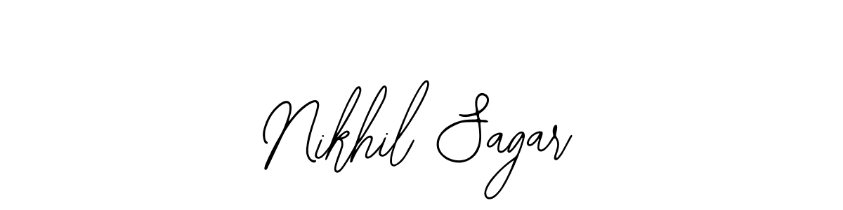 Design your own signature with our free online signature maker. With this signature software, you can create a handwritten (Bearetta-2O07w) signature for name Nikhil Sagar. Nikhil Sagar signature style 12 images and pictures png