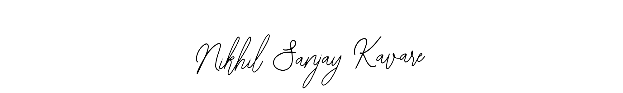 Design your own signature with our free online signature maker. With this signature software, you can create a handwritten (Bearetta-2O07w) signature for name Nikhil Sanjay Kavare. Nikhil Sanjay Kavare signature style 12 images and pictures png