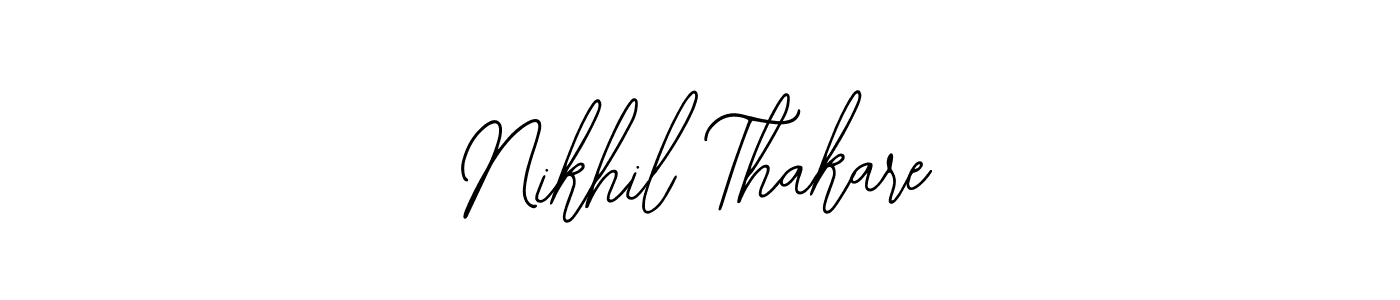 How to Draw Nikhil Thakare signature style? Bearetta-2O07w is a latest design signature styles for name Nikhil Thakare. Nikhil Thakare signature style 12 images and pictures png