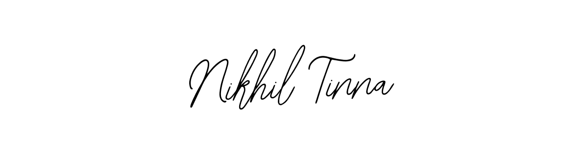 Create a beautiful signature design for name Nikhil Tinna. With this signature (Bearetta-2O07w) fonts, you can make a handwritten signature for free. Nikhil Tinna signature style 12 images and pictures png