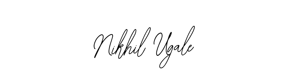 See photos of Nikhil Ugale official signature by Spectra . Check more albums & portfolios. Read reviews & check more about Bearetta-2O07w font. Nikhil Ugale signature style 12 images and pictures png