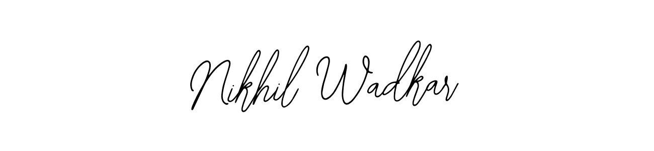 It looks lik you need a new signature style for name Nikhil Wadkar. Design unique handwritten (Bearetta-2O07w) signature with our free signature maker in just a few clicks. Nikhil Wadkar signature style 12 images and pictures png