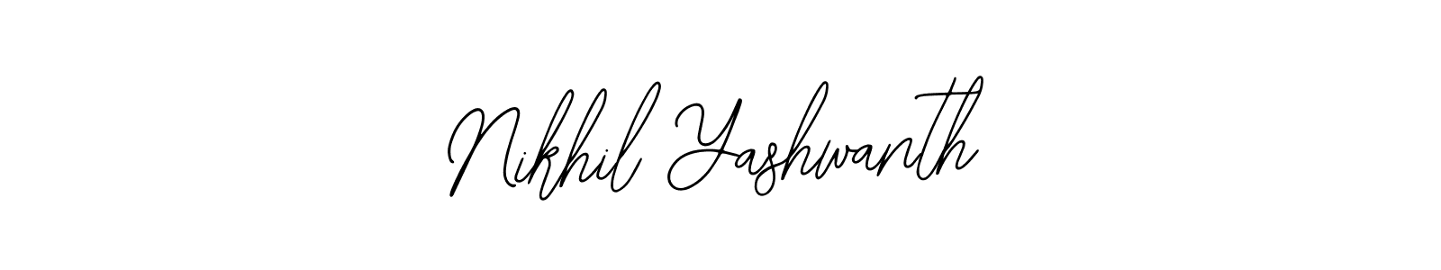 The best way (Bearetta-2O07w) to make a short signature is to pick only two or three words in your name. The name Nikhil Yashwanth include a total of six letters. For converting this name. Nikhil Yashwanth signature style 12 images and pictures png