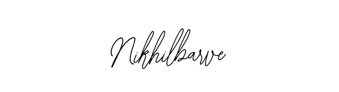 Also we have Nikhilbarve name is the best signature style. Create professional handwritten signature collection using Bearetta-2O07w autograph style. Nikhilbarve signature style 12 images and pictures png