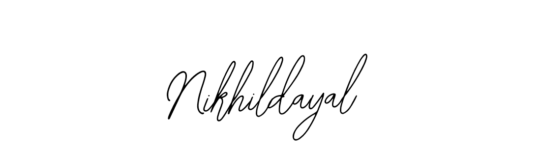 Also You can easily find your signature by using the search form. We will create Nikhildayal name handwritten signature images for you free of cost using Bearetta-2O07w sign style. Nikhildayal signature style 12 images and pictures png