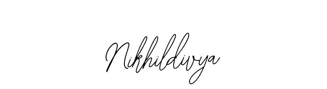 See photos of Nikhildivya official signature by Spectra . Check more albums & portfolios. Read reviews & check more about Bearetta-2O07w font. Nikhildivya signature style 12 images and pictures png