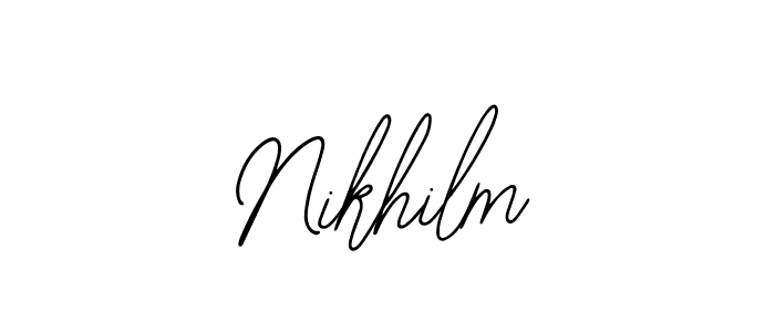 You can use this online signature creator to create a handwritten signature for the name Nikhilm. This is the best online autograph maker. Nikhilm signature style 12 images and pictures png