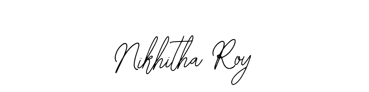 Make a beautiful signature design for name Nikhitha Roy. With this signature (Bearetta-2O07w) style, you can create a handwritten signature for free. Nikhitha Roy signature style 12 images and pictures png