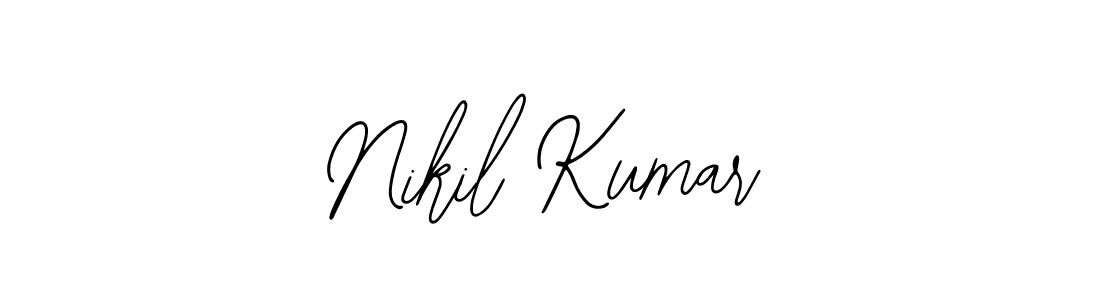 It looks lik you need a new signature style for name Nikil Kumar. Design unique handwritten (Bearetta-2O07w) signature with our free signature maker in just a few clicks. Nikil Kumar signature style 12 images and pictures png