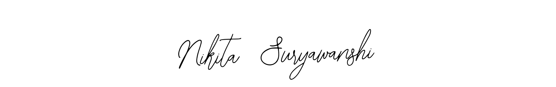 Design your own signature with our free online signature maker. With this signature software, you can create a handwritten (Bearetta-2O07w) signature for name Nikita  Suryawanshi. Nikita  Suryawanshi signature style 12 images and pictures png