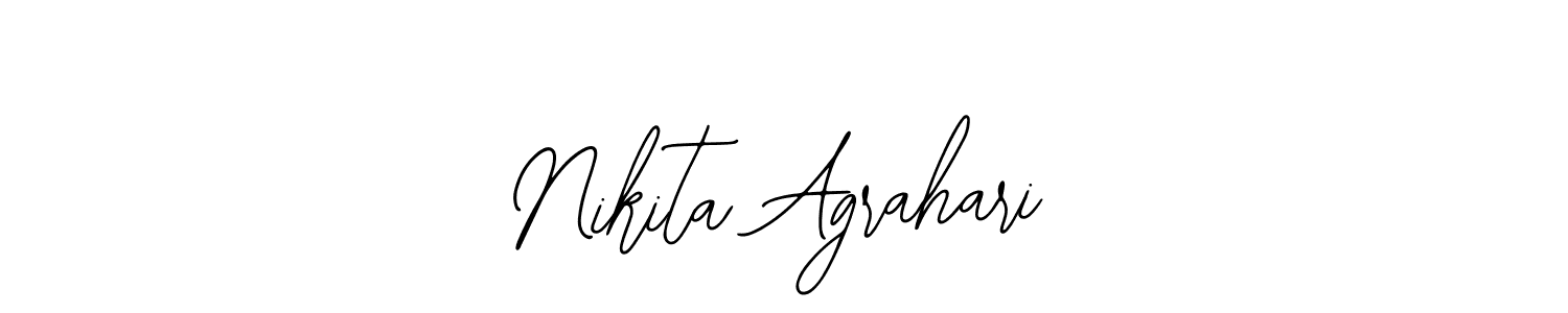 Here are the top 10 professional signature styles for the name Nikita Agrahari. These are the best autograph styles you can use for your name. Nikita Agrahari signature style 12 images and pictures png