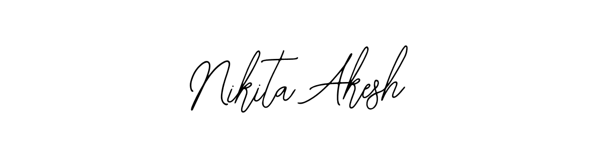 Make a short Nikita Akesh signature style. Manage your documents anywhere anytime using Bearetta-2O07w. Create and add eSignatures, submit forms, share and send files easily. Nikita Akesh signature style 12 images and pictures png