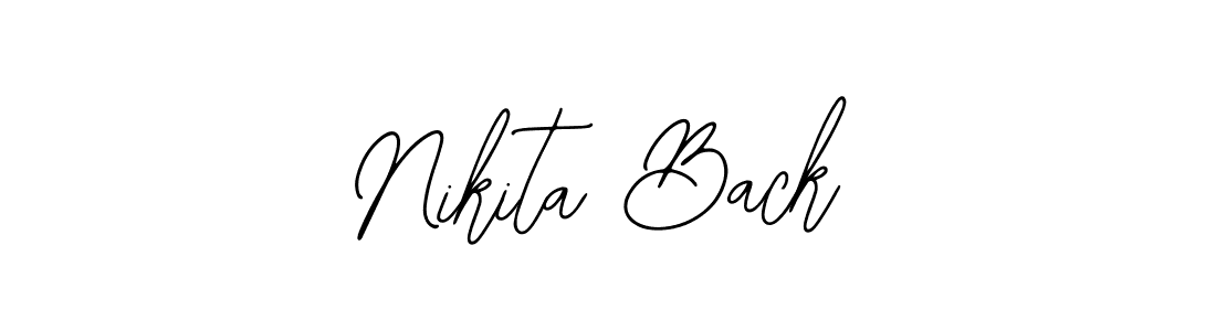 Nikita Back stylish signature style. Best Handwritten Sign (Bearetta-2O07w) for my name. Handwritten Signature Collection Ideas for my name Nikita Back. Nikita Back signature style 12 images and pictures png