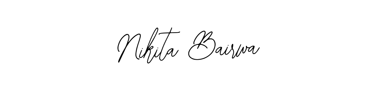 Also You can easily find your signature by using the search form. We will create Nikita Bairwa name handwritten signature images for you free of cost using Bearetta-2O07w sign style. Nikita Bairwa signature style 12 images and pictures png