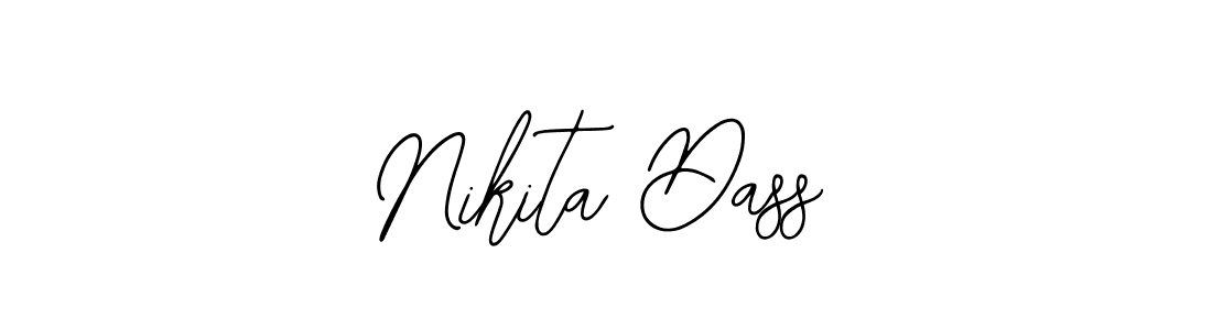 How to make Nikita Dass name signature. Use Bearetta-2O07w style for creating short signs online. This is the latest handwritten sign. Nikita Dass signature style 12 images and pictures png