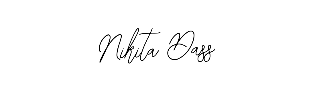 How to make Nikita Dass name signature. Use Bearetta-2O07w style for creating short signs online. This is the latest handwritten sign. Nikita Dass signature style 12 images and pictures png