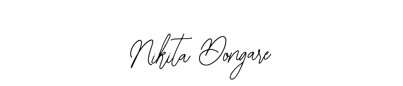 It looks lik you need a new signature style for name Nikita Dongare. Design unique handwritten (Bearetta-2O07w) signature with our free signature maker in just a few clicks. Nikita Dongare signature style 12 images and pictures png