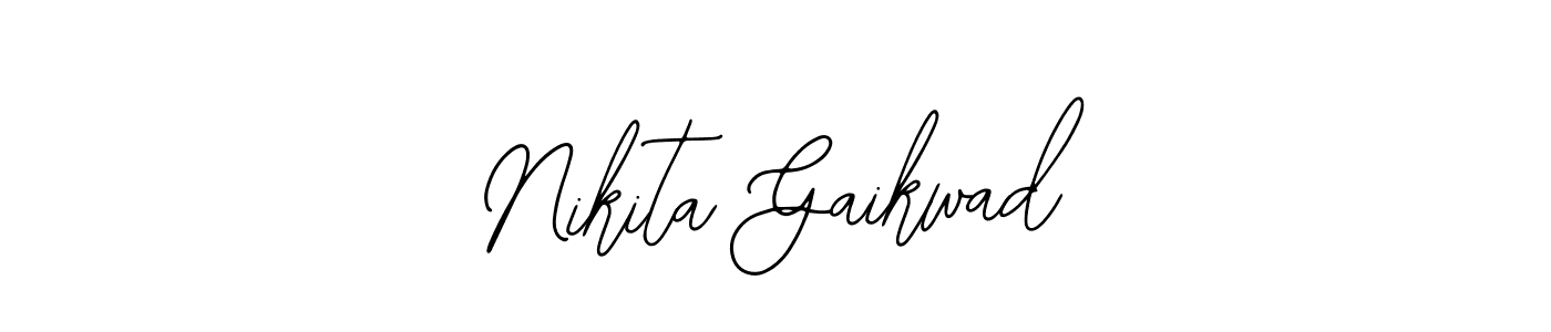 Nikita Gaikwad stylish signature style. Best Handwritten Sign (Bearetta-2O07w) for my name. Handwritten Signature Collection Ideas for my name Nikita Gaikwad. Nikita Gaikwad signature style 12 images and pictures png