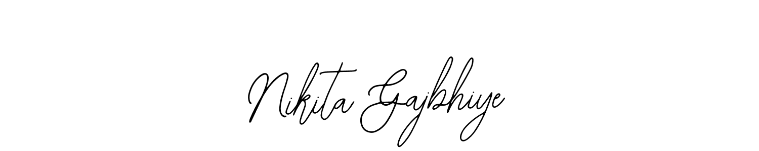 Also we have Nikita Gajbhiye name is the best signature style. Create professional handwritten signature collection using Bearetta-2O07w autograph style. Nikita Gajbhiye signature style 12 images and pictures png