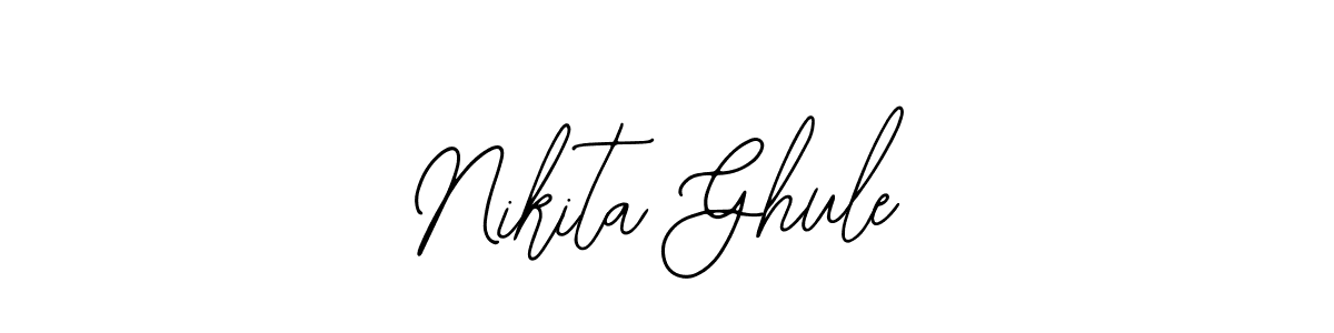 How to make Nikita Ghule signature? Bearetta-2O07w is a professional autograph style. Create handwritten signature for Nikita Ghule name. Nikita Ghule signature style 12 images and pictures png