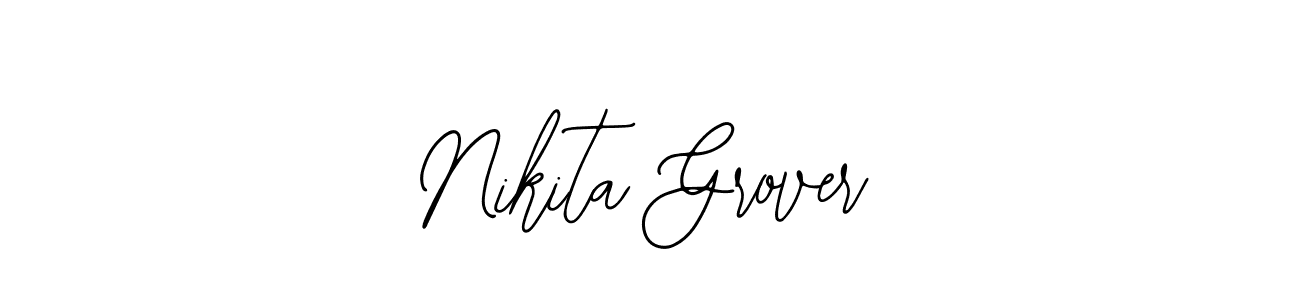 Bearetta-2O07w is a professional signature style that is perfect for those who want to add a touch of class to their signature. It is also a great choice for those who want to make their signature more unique. Get Nikita Grover name to fancy signature for free. Nikita Grover signature style 12 images and pictures png