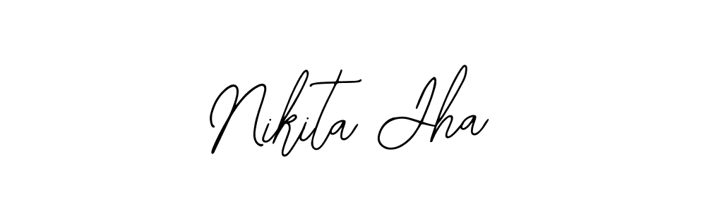 This is the best signature style for the Nikita Jha name. Also you like these signature font (Bearetta-2O07w). Mix name signature. Nikita Jha signature style 12 images and pictures png