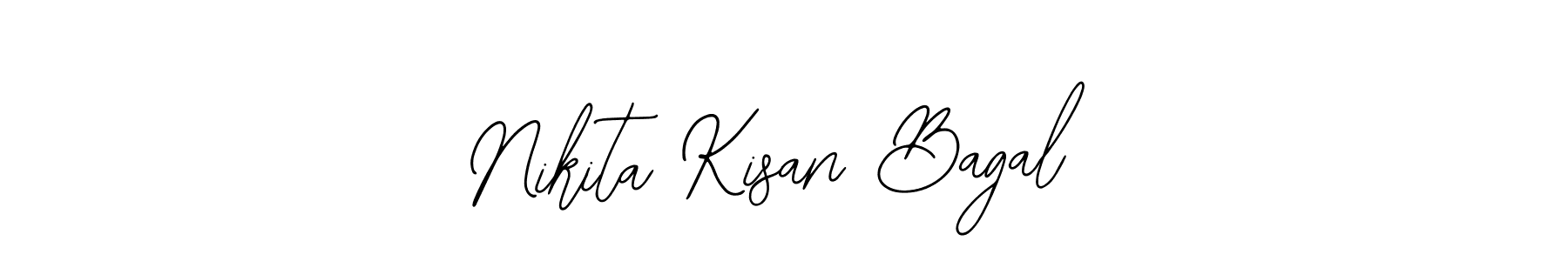 How to make Nikita Kisan Bagal name signature. Use Bearetta-2O07w style for creating short signs online. This is the latest handwritten sign. Nikita Kisan Bagal signature style 12 images and pictures png