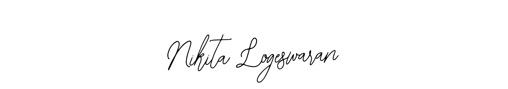 Use a signature maker to create a handwritten signature online. With this signature software, you can design (Bearetta-2O07w) your own signature for name Nikita Logeswaran. Nikita Logeswaran signature style 12 images and pictures png
