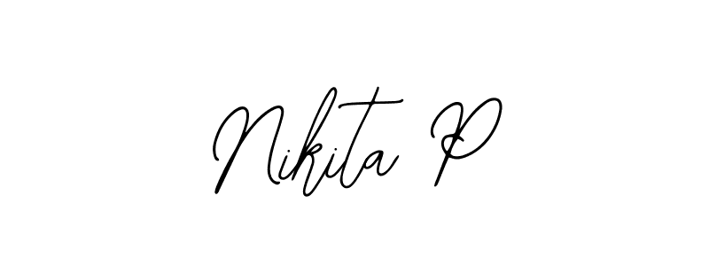 How to Draw Nikita P signature style? Bearetta-2O07w is a latest design signature styles for name Nikita P. Nikita P signature style 12 images and pictures png