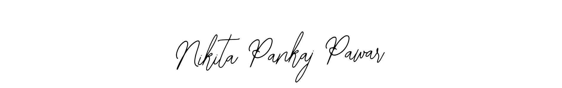 Design your own signature with our free online signature maker. With this signature software, you can create a handwritten (Bearetta-2O07w) signature for name Nikita Pankaj Pawar. Nikita Pankaj Pawar signature style 12 images and pictures png