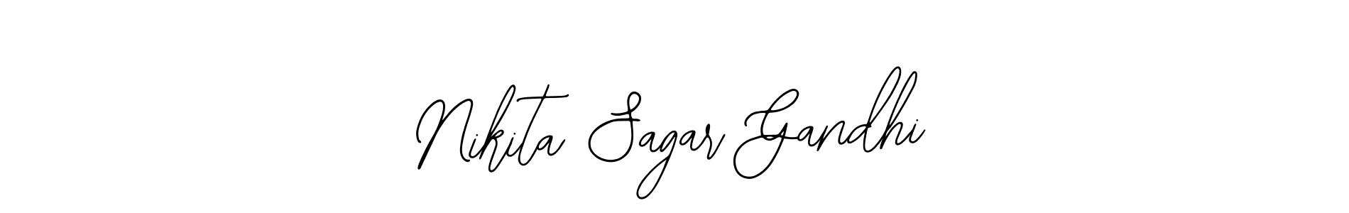 Make a beautiful signature design for name Nikita Sagar Gandhi. With this signature (Bearetta-2O07w) style, you can create a handwritten signature for free. Nikita Sagar Gandhi signature style 12 images and pictures png