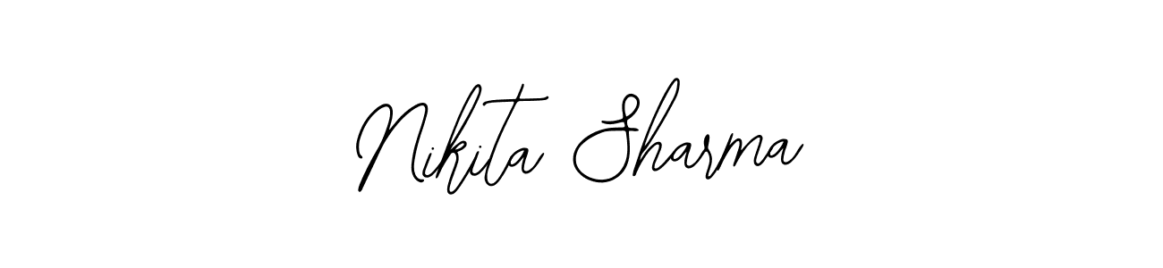 Create a beautiful signature design for name Nikita Sharma. With this signature (Bearetta-2O07w) fonts, you can make a handwritten signature for free. Nikita Sharma signature style 12 images and pictures png