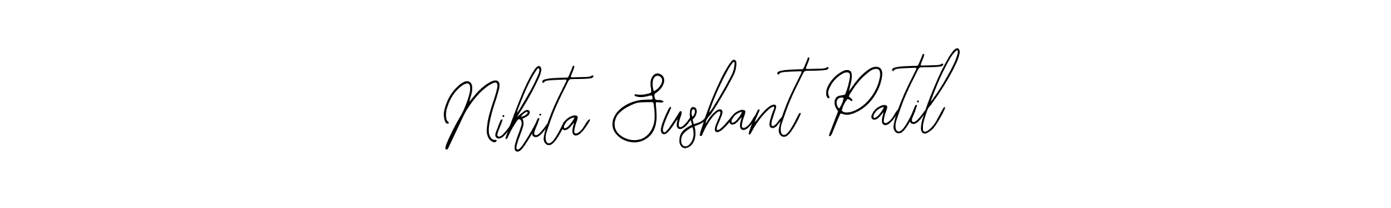 The best way (Bearetta-2O07w) to make a short signature is to pick only two or three words in your name. The name Nikita Sushant Patil include a total of six letters. For converting this name. Nikita Sushant Patil signature style 12 images and pictures png