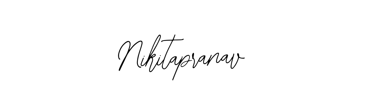 if you are searching for the best signature style for your name Nikitapranav. so please give up your signature search. here we have designed multiple signature styles  using Bearetta-2O07w. Nikitapranav signature style 12 images and pictures png