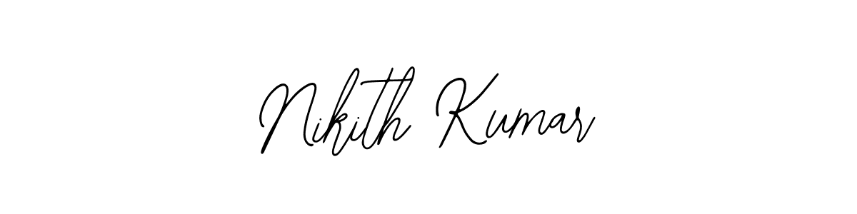 Create a beautiful signature design for name Nikith Kumar. With this signature (Bearetta-2O07w) fonts, you can make a handwritten signature for free. Nikith Kumar signature style 12 images and pictures png